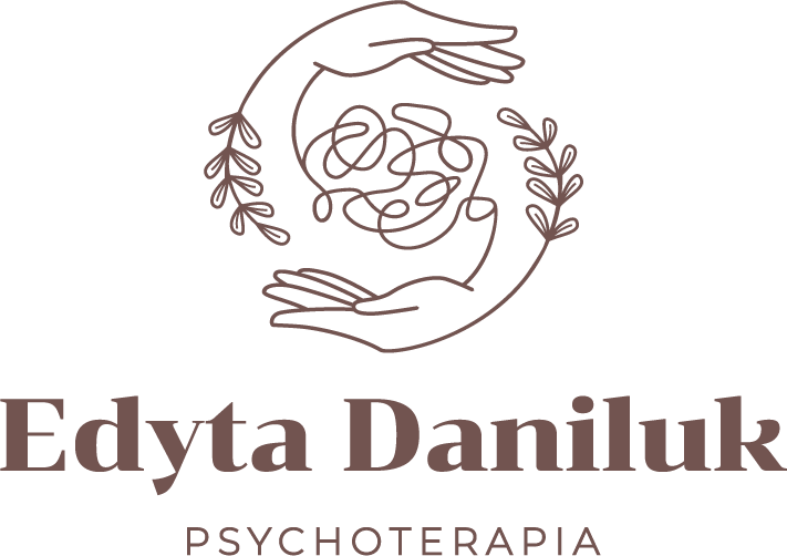 brązowe logo Edyta Daniluk psychoterapia
